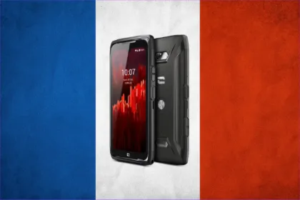 Crosscall CORE-X5 avec un drapeau français