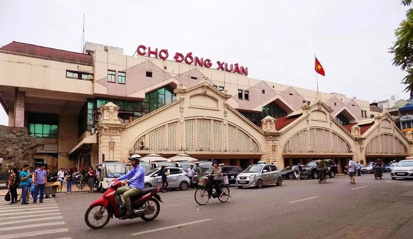 Le marché Dong Xuan