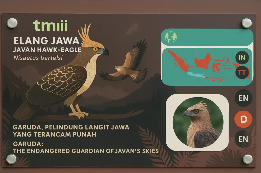 Elang Jawa, Un rapace endémique de Java