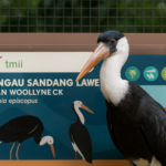 Asian Woollyneck : l’élégante cigogne à col laineux d’Asie