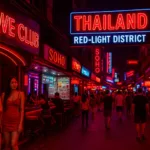 Quartiers rouges en Thaïlande