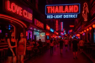 Quartiers rouges en Thaïlande