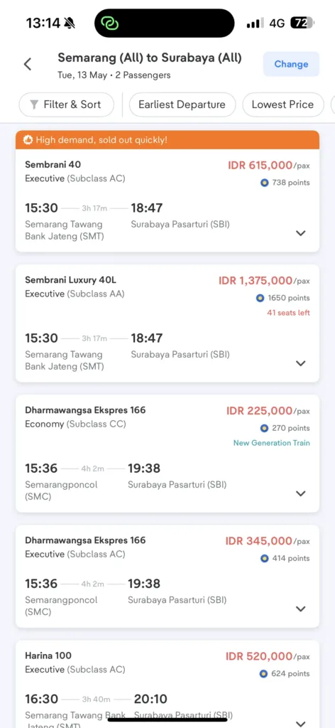 🚆 Voyager en train à Java : guide pratique Tikel.com 10 application Tikel.com réservation train à Java en Indonésie
