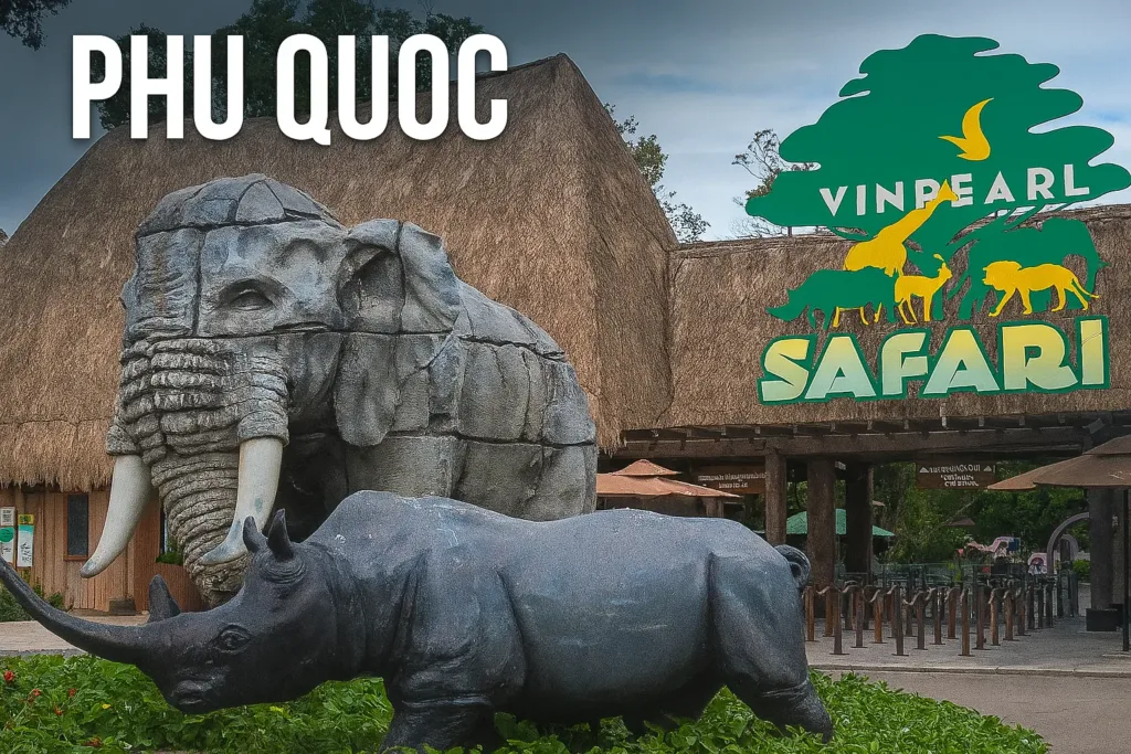Activités à Phu Quoc : que faire sur l'île ? 10 Vinpearl Safari Phu Quoc