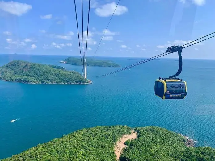 Activités à Phu Quoc : que faire sur l'île ? 9 le plus long téléphérique au monde (près de 8 km) jusqu’à Hon Thom