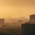Vue de la ville de Cebu, aux Philippines, image d'illustration