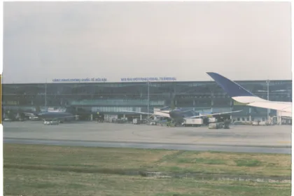 Des avions sur le tarmac de l'aéroport de Noi Bai, à Hanoï, image d'illustration